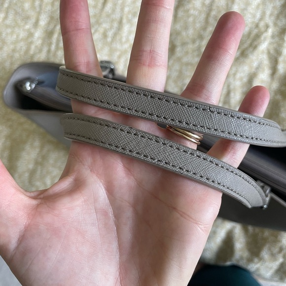 TORY BURCH Saffiano Leather Tote - Picture 7 of 14